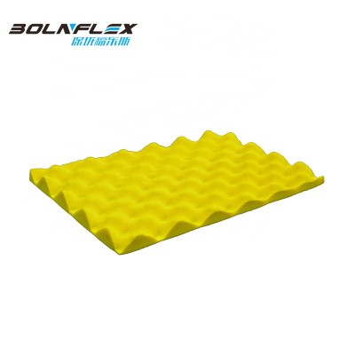 Fire Resistant Insulation Material Cooler Insulation Material Heat Resistant Wave Shape Rubber Foam Sheet